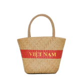 Sedge Bag With Vietnamese Motifs